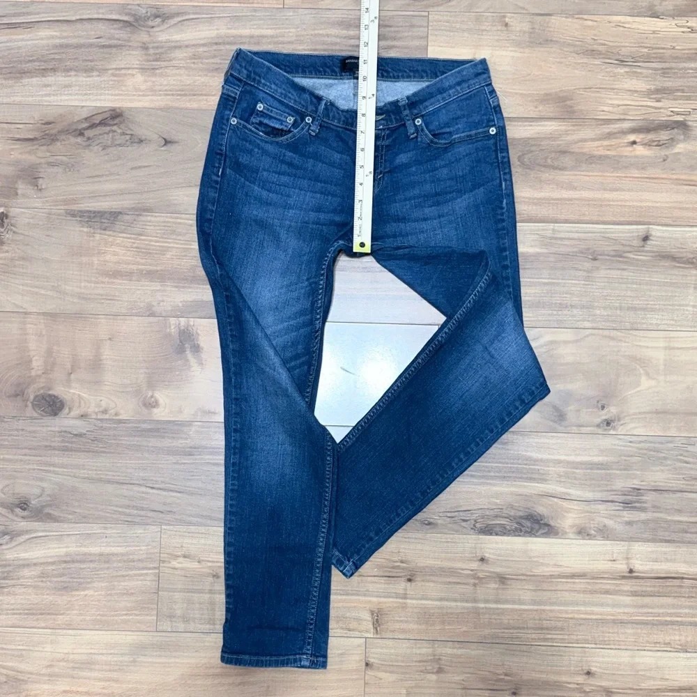Banana Republic Women Dark Blue Skinny Jeans Size 26/2 - Picture 12 of 13